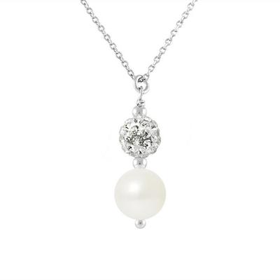 Necklace - LOVA LOLA VAN DER KEEN - Freshwater Cultured Pearl - 925 Sterling Silver - 42 Cm - Women