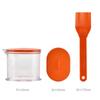 Barbecue Oil Container Brush Leak Proof Liquid Condiment Seasoning Oil Sauce Cream Bottle with Brush Kitchen Cooking Tools