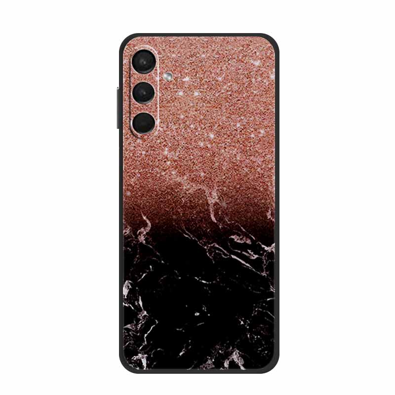 For Samsung Galaxy M15 F15 5G Case Marble TPU Silicone Soft Back Cover Phone Cases for SamsungM15 Mica Painted Cute New Coque