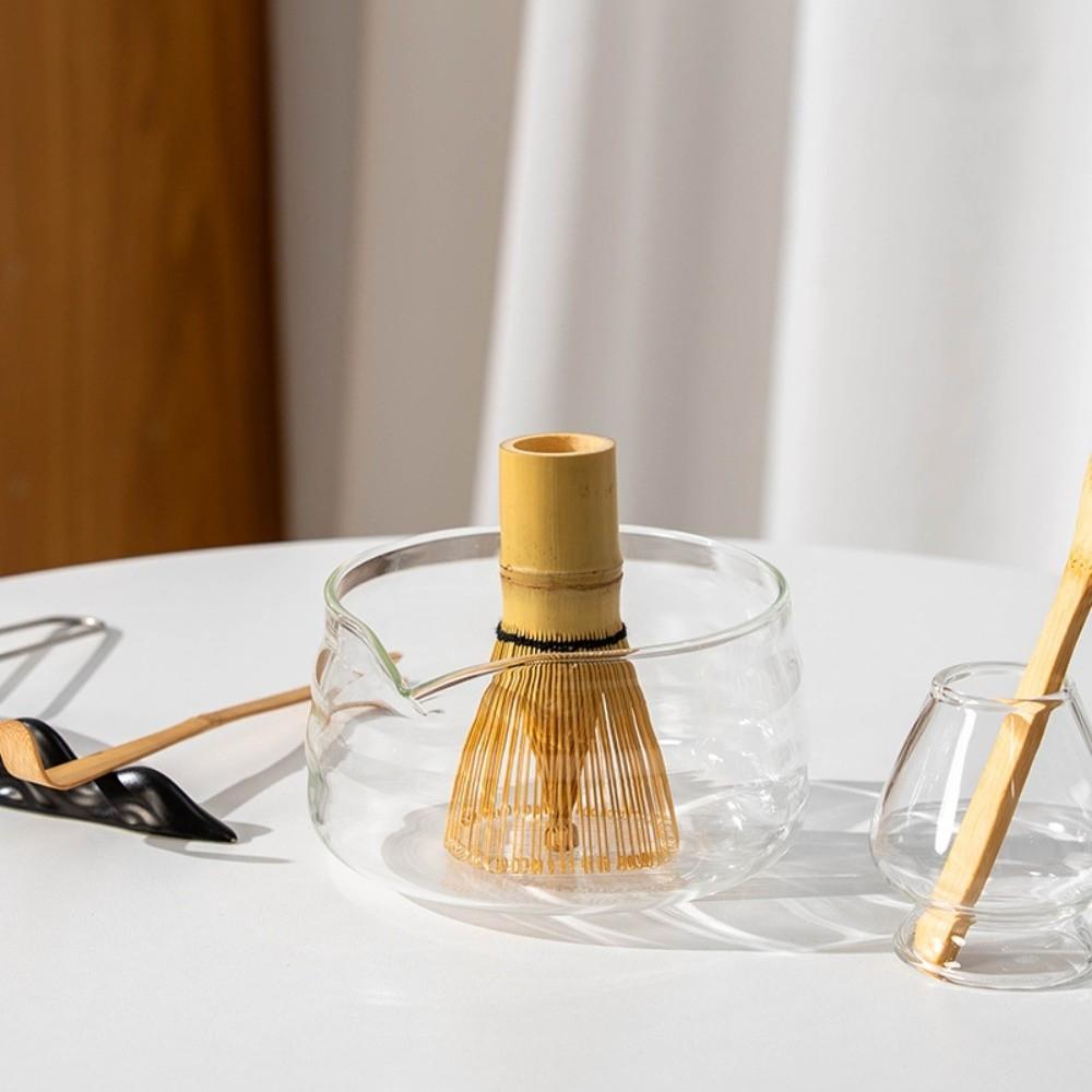 Smooth Matcha Making Kit with Pouring Spout Japanese Tea Set New Matcha Whisk Set  Tea Lovers