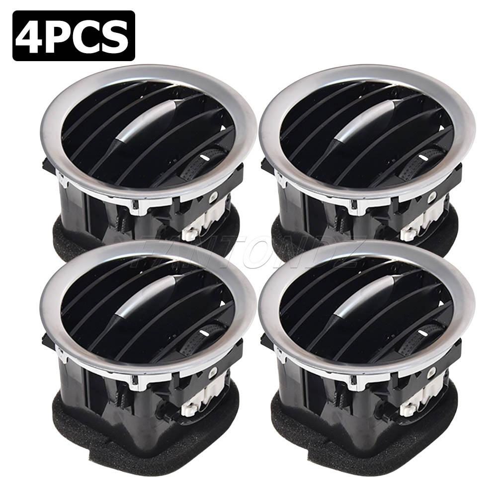 13417363 2201099 13365420 Car Interior Air Vent Grille For Opel Corsa D Adam Chrome Dashboard Air Conditioner Outlet 1/2/4X