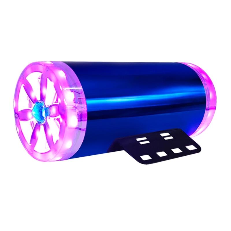 Waterproof Dustproof Motorcycle Speaker System with Dynamic LED Lighting Steel Sound Components for Motorcycle Bikes