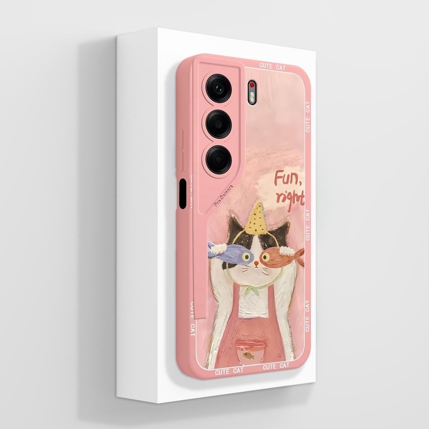 For Tecno Camon 40 30 20 Pro Premier Phone Case Beautiful Planet Pattern Soft Liquid Silicone High Quality Anti Slip Protective Shell For Tecno Casing
