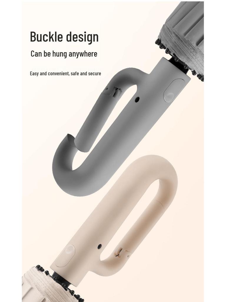 New 192-Rib Automatic Large Stormproof Dual-Use Umbrella for Business and Sun Protection