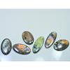 260Cts. Natural Purple Labradorite Spectrolite Oval Loose Gemstone 6Pcs Lot LL-1164