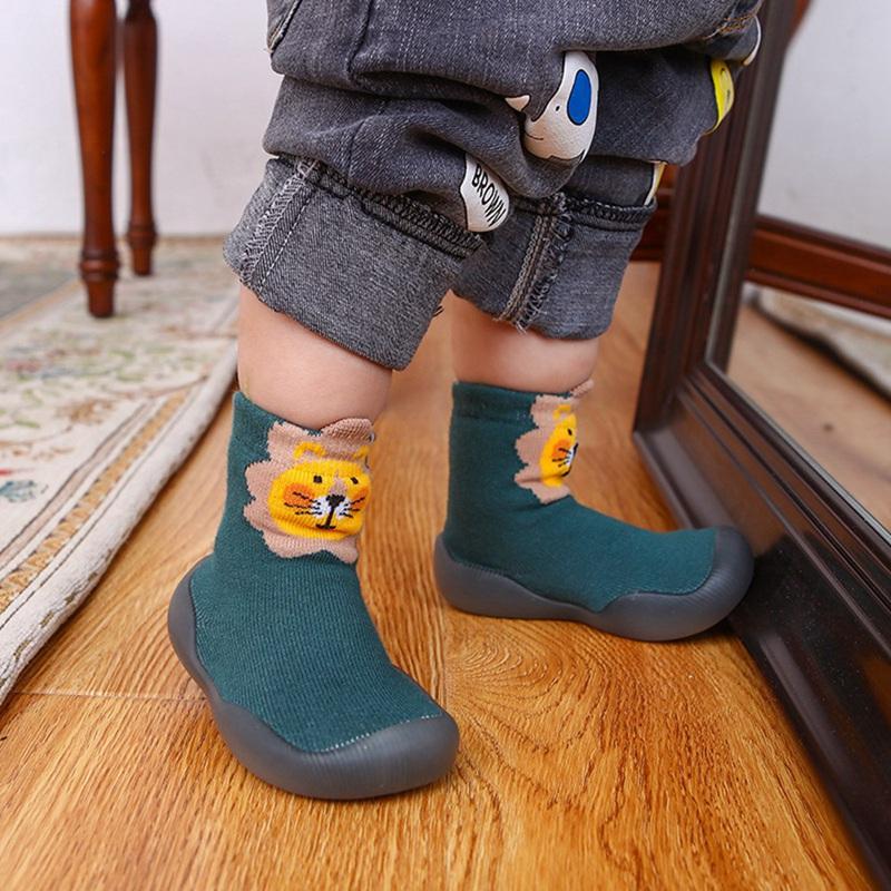 Toddler Baby Kids Non-slip Walking Socks Warm Socks Shoes Socks