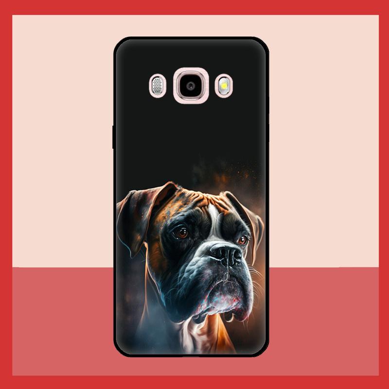 Boxer Dog Case For Samsung Galaxy J6 J4 Plus A6 A7 A8 A9 J8 2018 J3 J5 J7 2017 J1 A3 A5 2016 Cover