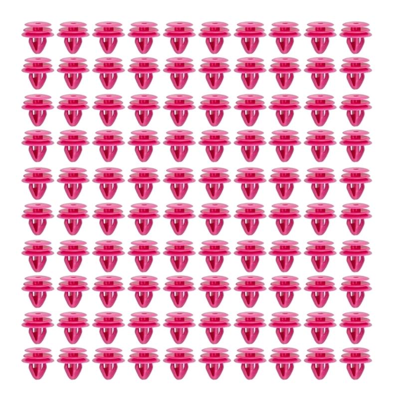 100pcs Door Trim Panel Retainer Clips 8231527000 Automotive Accessories Plastic Car Trim Clips Fastener Rivet 1