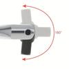 Langer Krafthebel Drehmomentschlüssel 1/2'' 15'' 18'' Reparaturwerkzeug Schlüssel Lenkgriff Lenkung