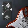ABY Line Guitar Effect Pedal Metal Casing True Bypass Guitar Bass Pedal Anti-slip ABY Channel Switch for Electric Guitar Bass