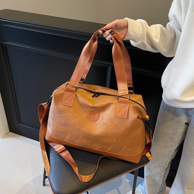 Short-distance Travel Bag Women's New Portable Large-capacity Light Luggage Storage Bag Simple Casual Business Trip Fitness Bag