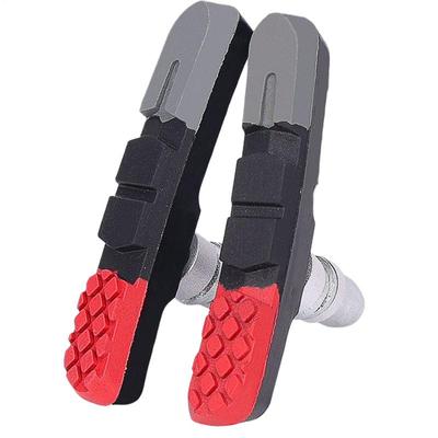 Brake Pads Bike Cycling No Skid Brake Blocks Pads Stable And Powerful Braking Replacement For Enthusiasts Mountain Bicycles