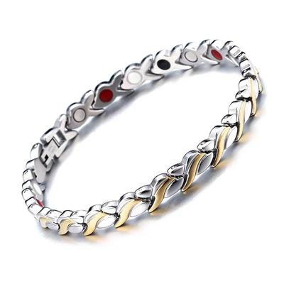 European and American Small Fish Wheat Ear Magnetic Alloy Bracelet Anklet