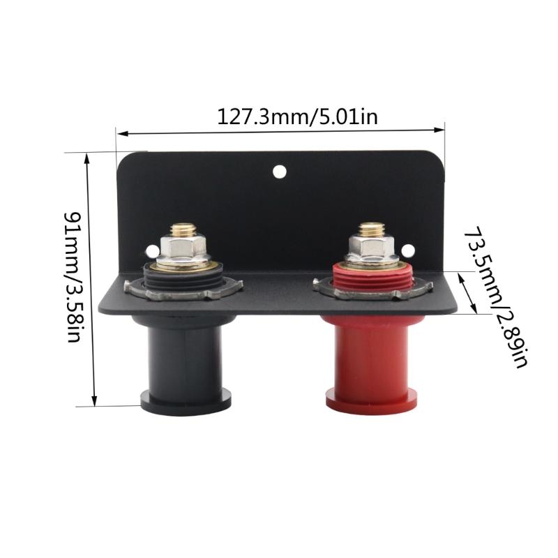 Jump Post Starter with Cover Battery Jump Post Battery Terminals Relocation