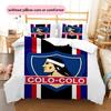 CSD Colo‑Colo Pattern Bedding Quilt Set  Home Decoration  Gift (1 * duvet cover + 2 * pillowcase  without core)