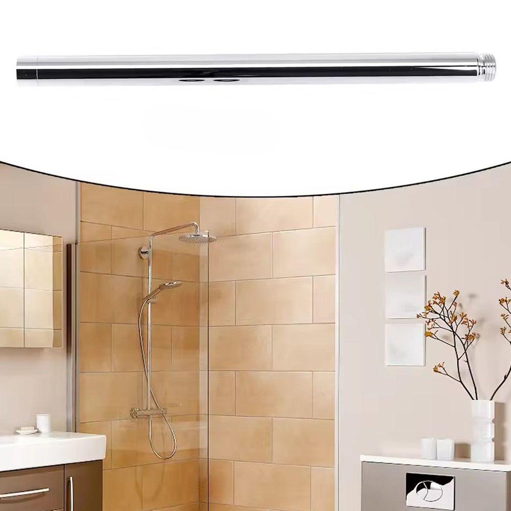 10cm/15cm/20cm/25cm/30cm Shower Extension Tube Round Shower Arm  Bathroom Plumbing Accessories