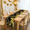 Ramadan Decor Table Runner EID Mubarak Decoration 2026 For Home Tablecloth Ramadan Kareem Islamic Muslim Party Eid Al Adha Gifts