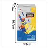 Gatling Children Eva Soft Bullet Gun Boy Toy Simulation Hand Gun Model Outdoor Game Kids Gift Battle Play Plastic Mini Pistol