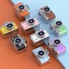 Retro Style Mini CCD Camera with 1.47 Inch Flip Screen Portable Sports Camera for Outdoor Travel Vlogging Photography Kids Gifts