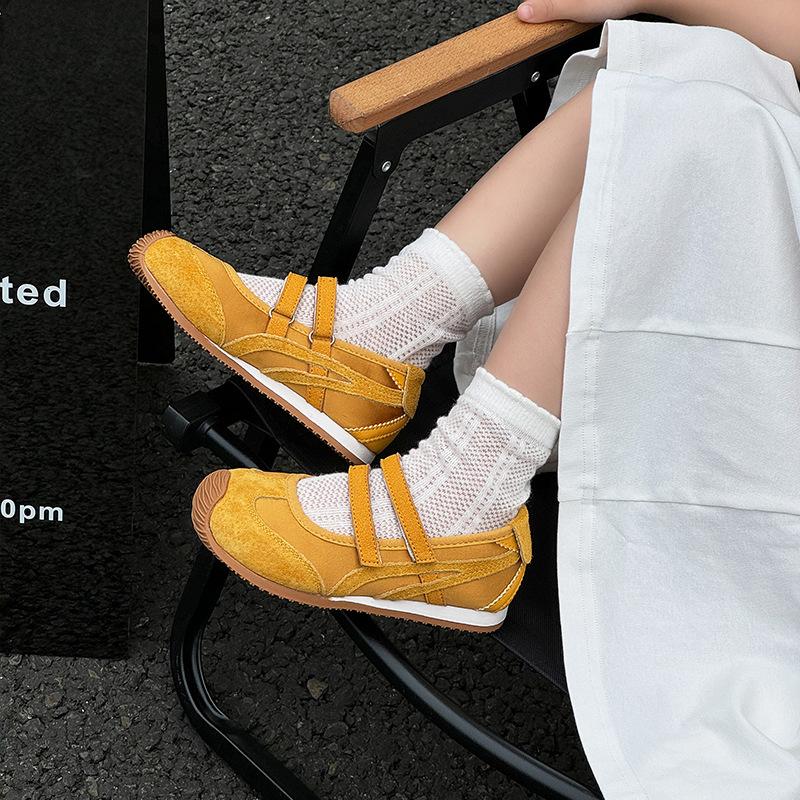 Classmate summer shallow mouth shoes 2025 new children's sports shoes girls moral training shoes breathable little girl princess shoes