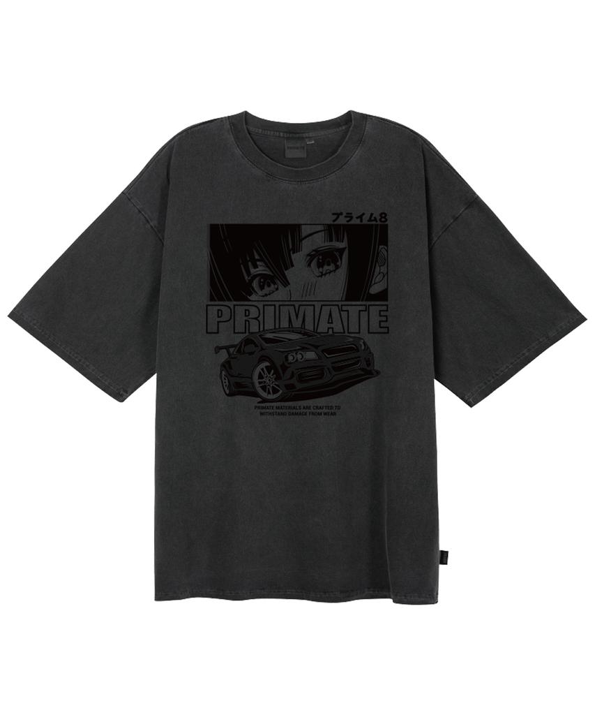 PRIMATE Ride Oversized Pigment Short Sleeve T-Shirt 4 Colors