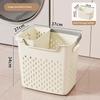Large Capacity Clothes Basket Household Laundry Basket Bedroom Bathroom Storage Basket.