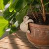 Potted Plant Partner Tortoise Climbing Garden Statue Garden Figurine  Home Living Room