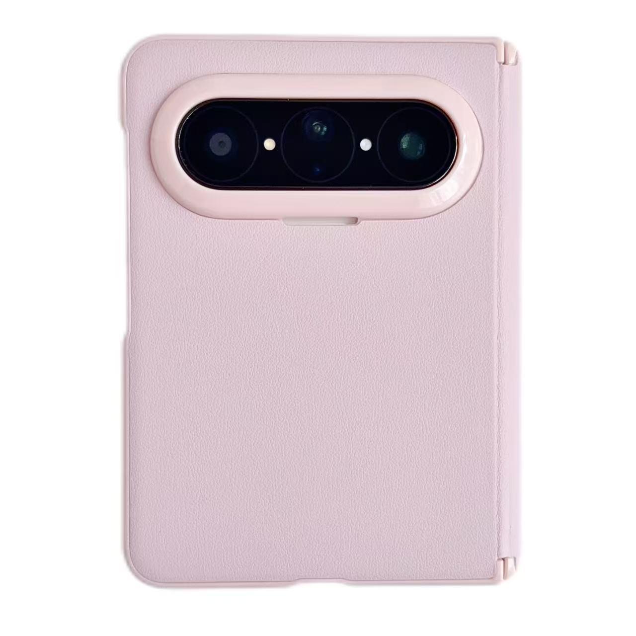 Solid Leather Texture Huawei PuraXMax Phone Case - Collector s Edition with Magnetic Dual Axis Design Huawei Pura X Max