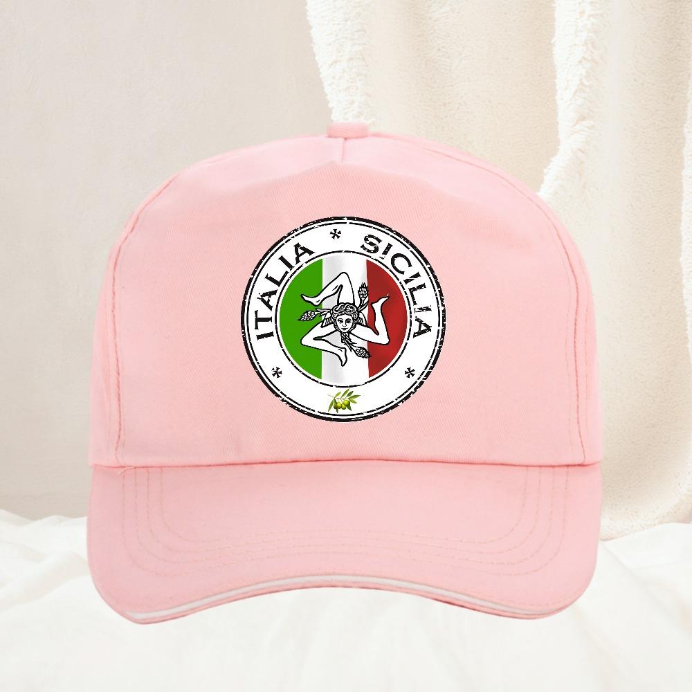 Italian Sicilian Creative printing Baseball Caps Unisex Outdoor Adjustable Hat Casual Sunscreen Caps