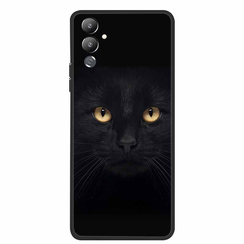 For Tecno Pova Neo 2 Cases Cat Lovely Soft TPU Silicone Phone Cases For Tecno Pova Neo2 LG6n Covers 2022 Black Edge Para Fundas