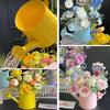 Metal Watering Can Garden Flower Kettle Mini Small Water Spraying Pot Sprinkle With Large Capacity For Kids Adult