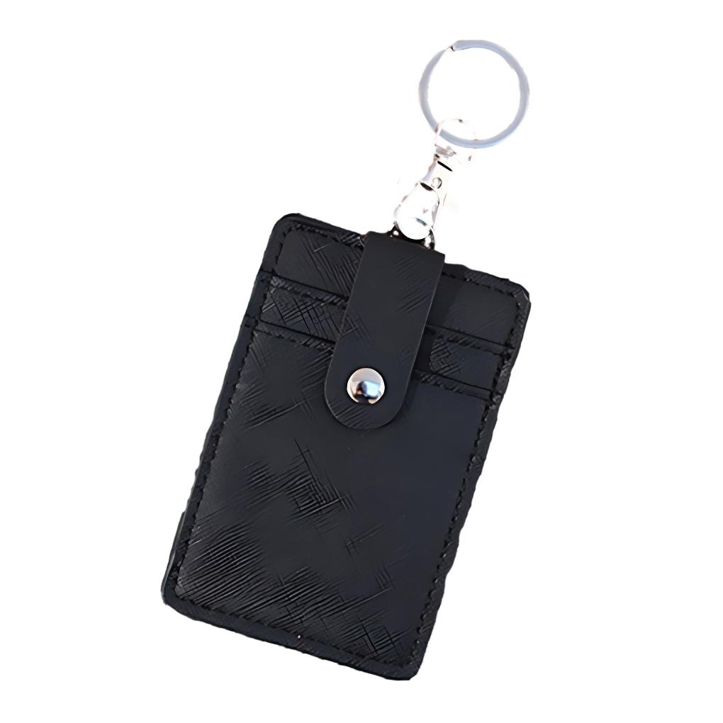 Portable ID Card Holder ID Cards And Bus Cards Easily Accessible With Unique Versatile PU Nice Gifts