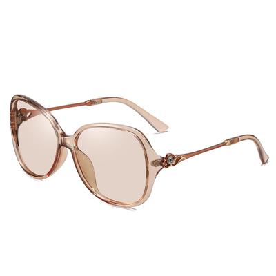 Polarized Sunglasses for Polarized Color Changing UV Oval For Driving B1074 [FEISEDY] Women, Lenses, UV400, Protection, Shape, Cat's Eye, Lightweight,