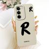For Realme C83 Lucky Initial Letter Phone Case For Realme C83 C 83 5G Soft Silicone Cases Bumpers