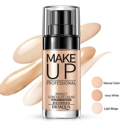 Base per il viso Fondotinta liquido Trucco Correttore impermeabile a lunga durata Sbiancante BB Cream Cosmetici