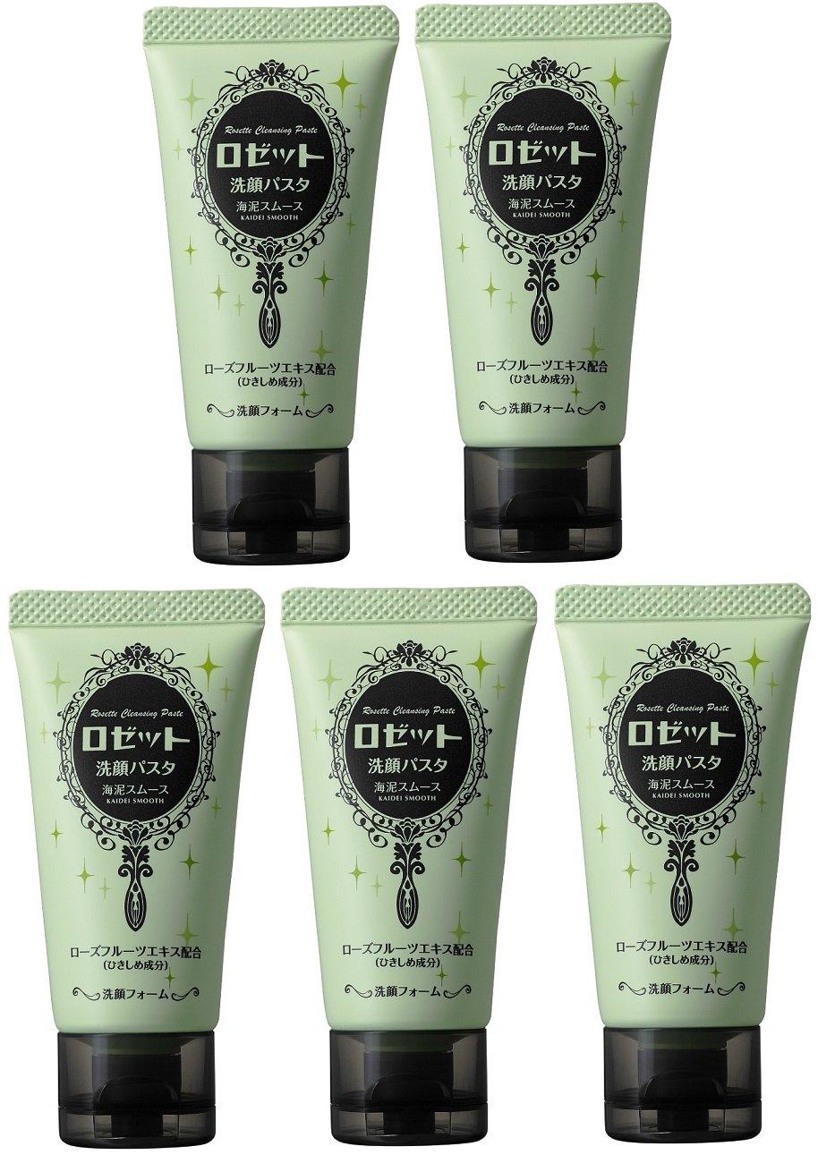 

Rosette Facial Cleansing Pasta Sea Mud Smooth Mini 30g x 5 pieces [Bulk Purchase]