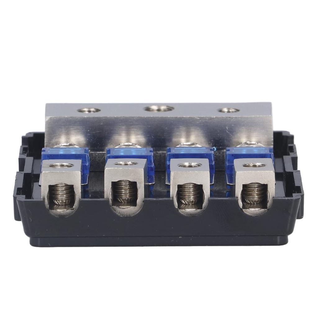 60A Power Distribution Block 1 4 Way Out Audio Fuse Holder Universal Application for