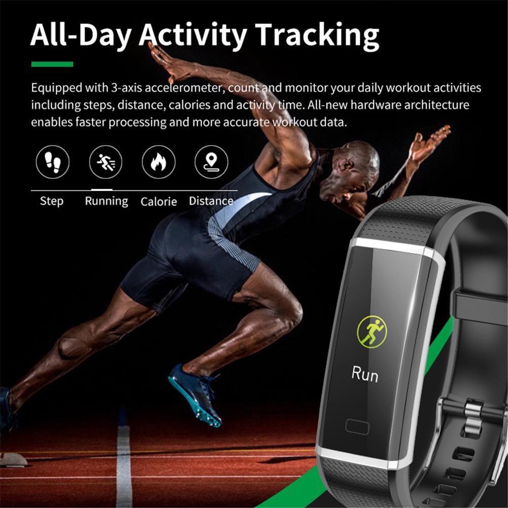 Buy Y3 Fitness Tracker with Color Screen Heart Rate Sports