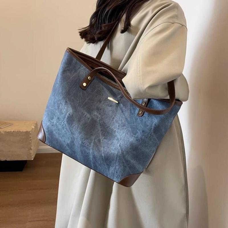 Mode Lässige Tragetasche mit großer Kapazität Damen Einzigartige Pendlertasche Trendige Umhängetasche