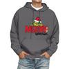 Men's Print Hooded Sweatshirt Long-Sleeve Casual Pullover Hoodie Hooded Sweatshirt