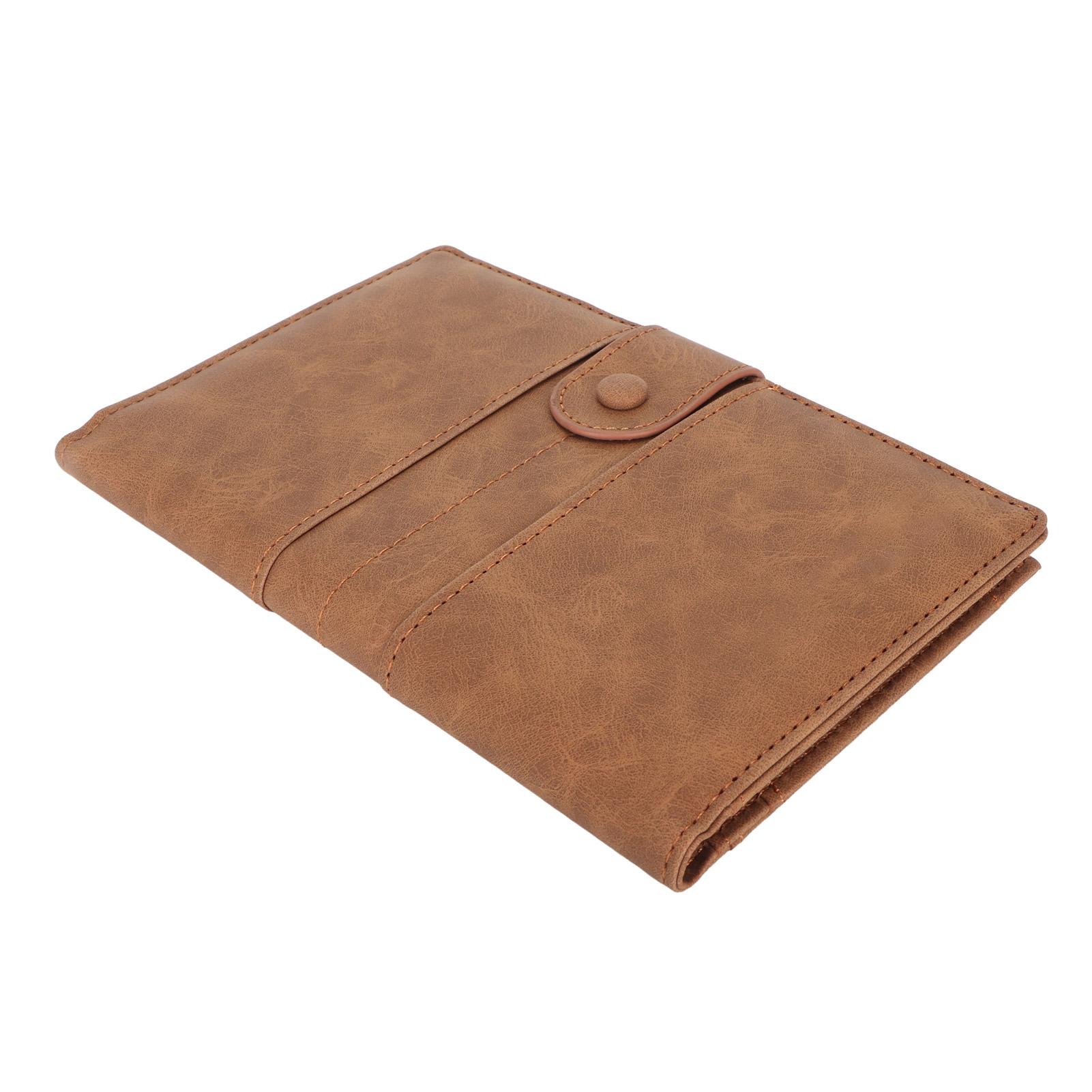 

Держатель для паспорта RFID Женский Чехол для паспорта Водонепроницаемый Кошелек для паспорта из ПУ кожи для Путешествий Командировок Кофе коричневый