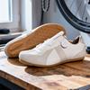 2026 Leather Unisex Cycling Shoes Breathable Hard Sole Road Mountain Bike Men Women