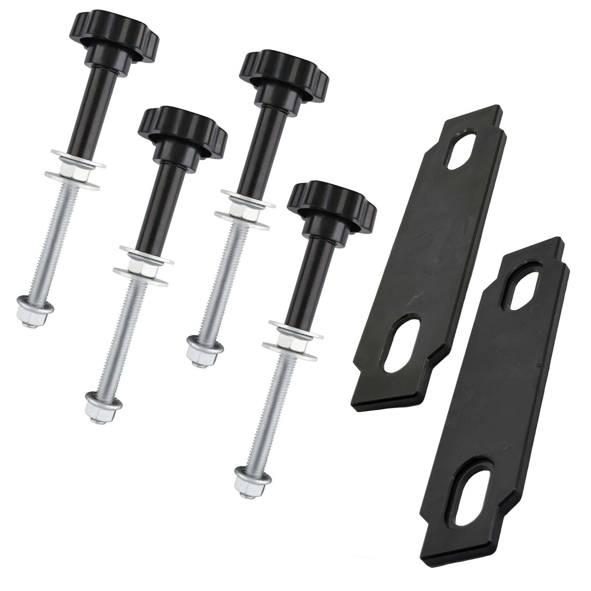 4pcsTraction Board KIT, Easy-To-Install Recovery Board Mount, Safety Traction Board Mount, Universal 1set