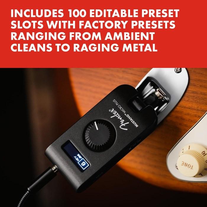 Fender Mustang Micro Plus Black