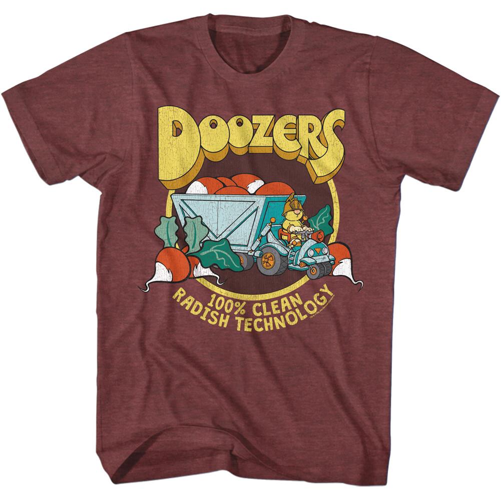 Fraggle Rock Jim Henson 80 Doozers Clean Radish Technology Men T Shirt S