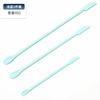3 Sizes Spatula Cosmetic Spatula Make Up Spatula Mini Silicone Spatula Small Silicone Spatula for Cosmetic Narrow Bottles Beauty