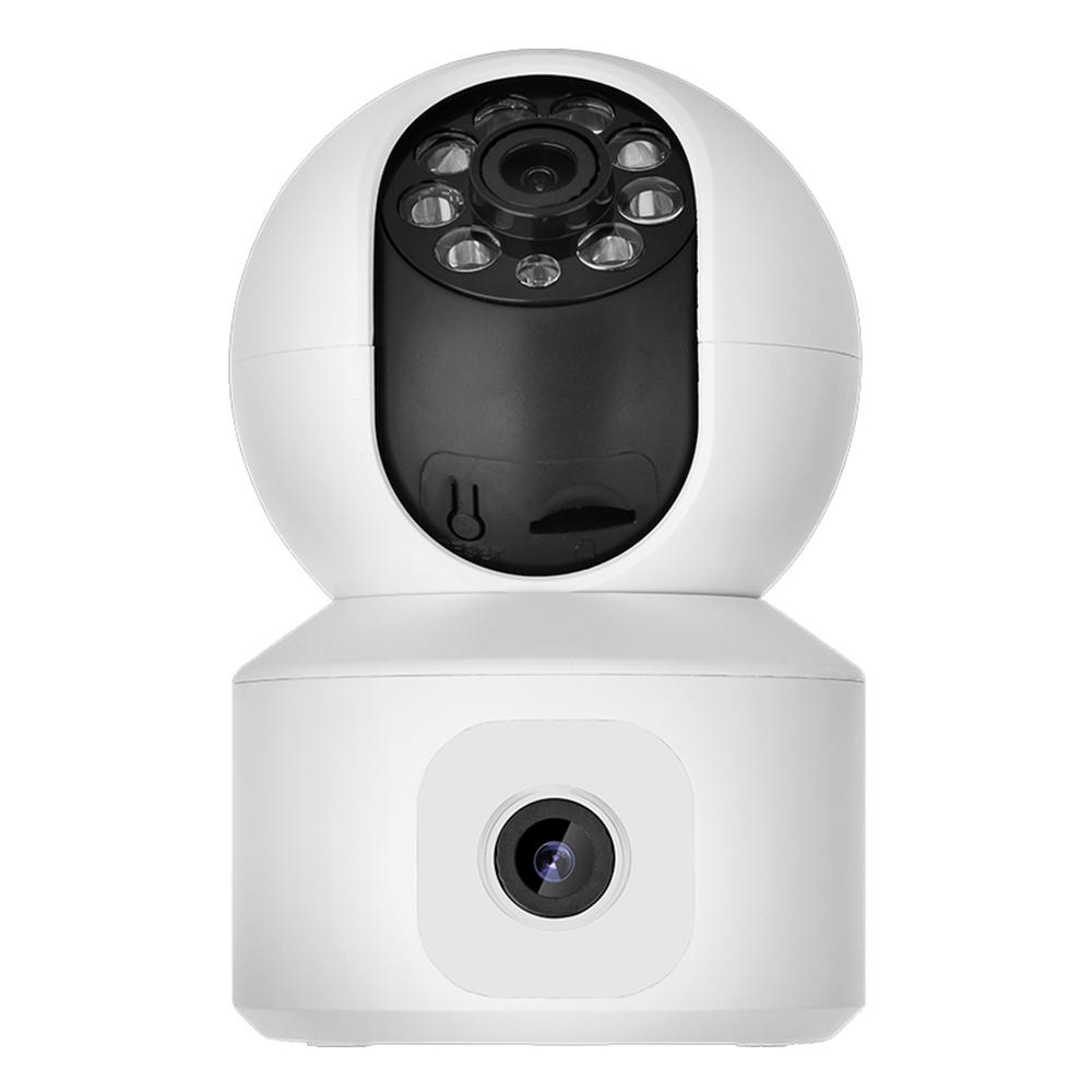 K22 Dual Lens 1080P HD Human Detection Camera Two Way Audio Home Security Night Vision WiFi Webcam