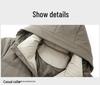 Men's Stylish Hooded Down Jacket - Versatile, Warm, Thick Coat for 2025 Winter Business Casual