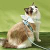 Cats Harness No-Pull Leashes Escape Proof 4 Feet Durable Leash for Small Dogs