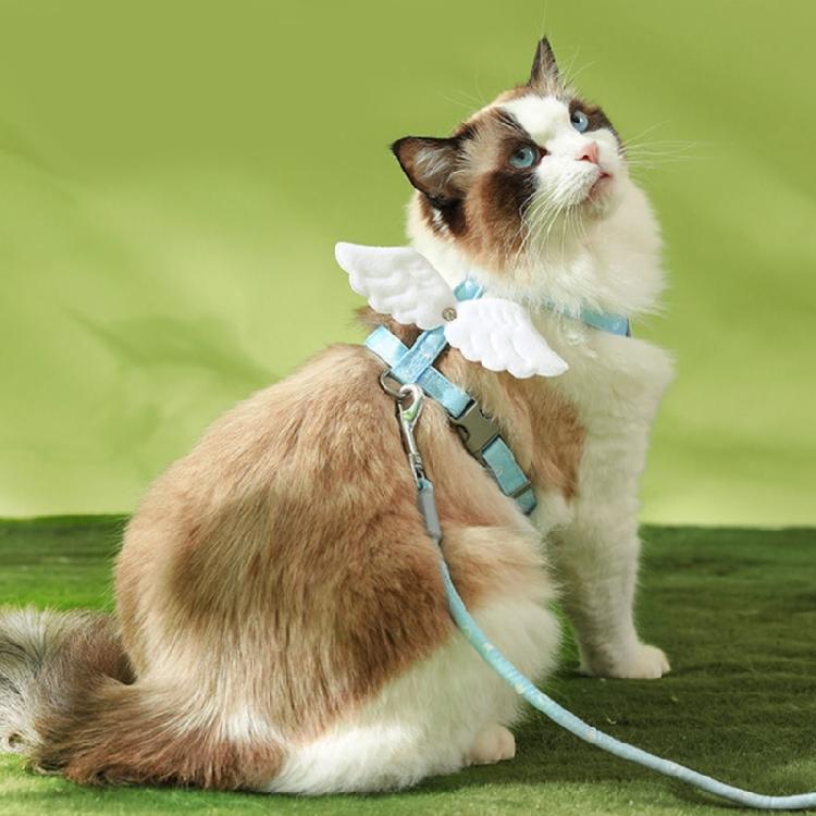 Cats Harness No-Pull Leashes Escape Proof 4 Feet Durable Leash for Small Dogs